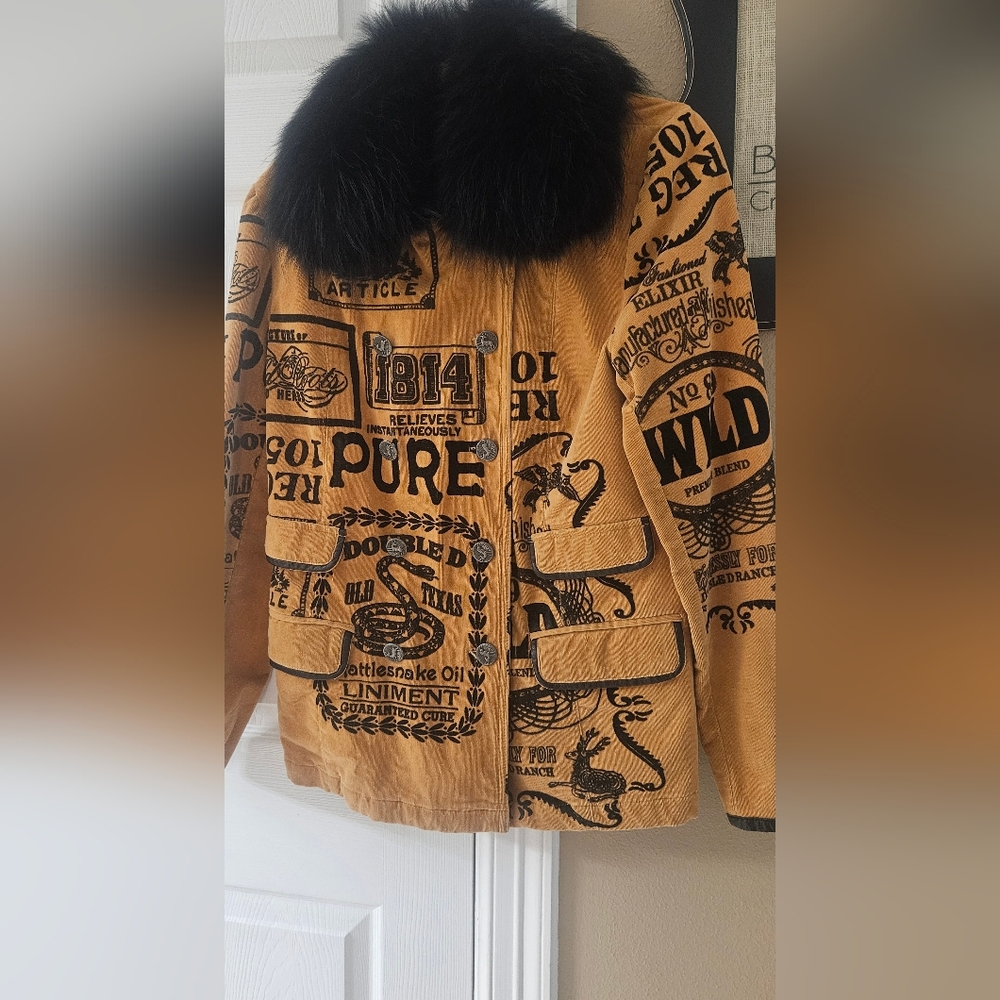 Double D Ranch Showstopper Fur Collar Jacket